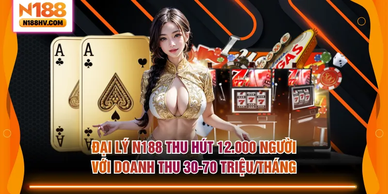 Đại lý N188 thu hút 12.000 người với doanh thu 30-70 triệu/tháng